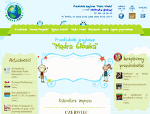 Tablet Screenshot of madra-glowka.pl